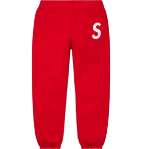 Red Supreme Sweatpants